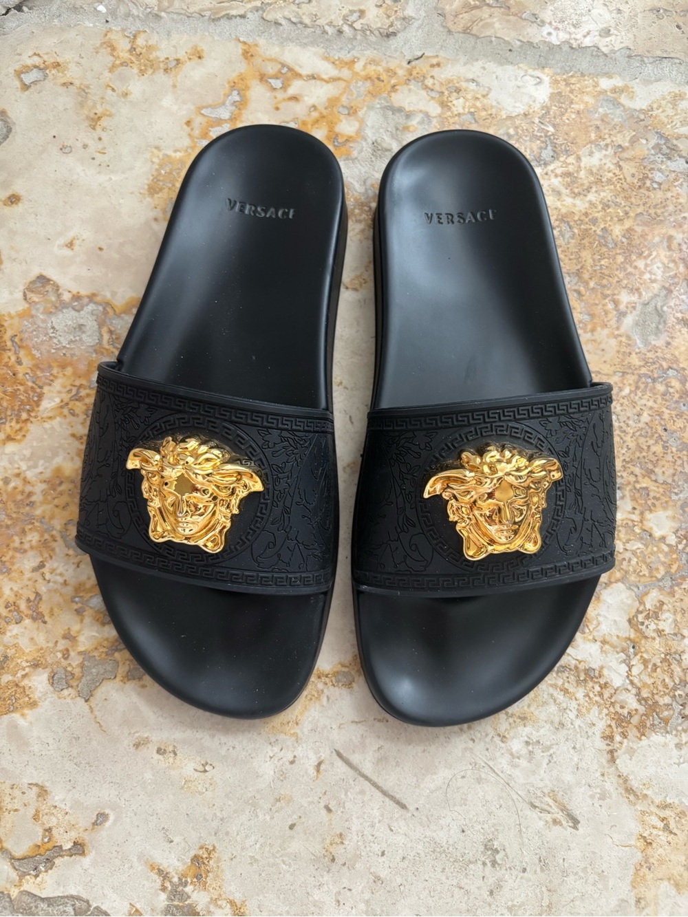 Versace Medusa slides - size 38